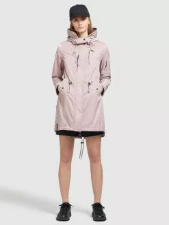 Khujo Parka Übergangsparka DAYES Frauen Pink -Khujo Verkäufe a44beb1b59b255a3aa4014d36174a5df