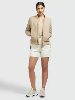 Khujo Übergangsjacken Jacke Monza Frauen Beige -Khujo Verkäufe a65c77a7bfd3d11624e9e5075f1dbf90
