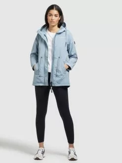 Khujo Übergangsjacken Jacke CAIMA Frauen Hellblau -Khujo Verkäufe a69e697c359678c6d09d398cec4f3ea0
