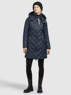 Khujo Übergangsmäntel Mantel Aneth Frauen Navy -Khujo Verkäufe a81b17579e1c33cd94aa062d202504d2