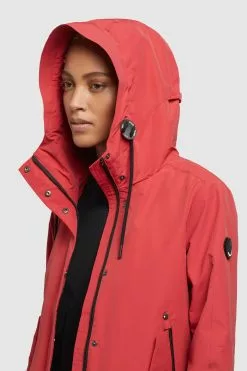 Khujo Übergangsjacken Jacke KAYA Frauen Rot -Khujo Verkäufe a9e275ffe215be7881b6257e29ac411b