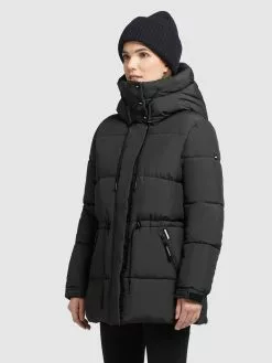 Khujo Winterjacken Jacke Leviani Frauen Schwarz -Khujo Verkäufe aa8452ed55ff64a63103fddaca720e24