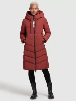 Khujo Wintermäntel Winterjacke Ayleena Frauen Rostrot -Khujo Verkäufe aa864292a0d7a2991aa270eefe50770f