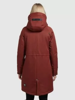 Khujo Parka Übergangsmantel Frauen Rostrot -Khujo Verkäufe aae34fa000e1719f6ff3d7ed57fc74ac