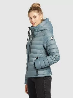 Khujo Übergangsjacken Jacke Lovina Frauen Taubenblau -Khujo Verkäufe ae07096294efacd42cf6c0888cd9e913