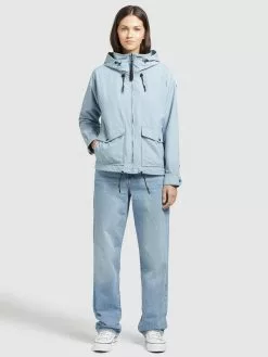 Khujo Übergangsjacken Jacke BLAIR Frauen Hellblau -Khujo Verkäufe ae196e1a846d2e5f355bbc7362d4f948