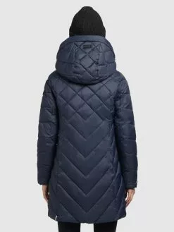 Khujo Übergangsmäntel Mantel Aneth Frauen Navy -Khujo Verkäufe afca6516853b140d58a80b71937f353a