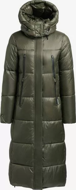 Khujo Wintermäntel Mantel Melona Frauen Khaki