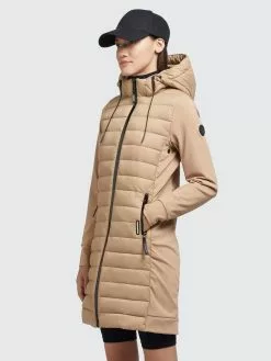 Khujo Wintermäntel Übergangsjacke RUTH MATT Frauen Beige -Khujo Verkäufe b63b21504e4303accc2e10810a2c07bf
