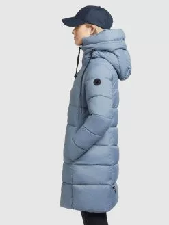 Khujo Wintermäntel Mantel Tuula Frauen Rauchblau -Khujo Verkäufe b702f49c1a65cc596b13428f794ce4fd