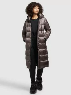 Khujo Wintermäntel Mantel Julina Frauen Taupe -Khujo Verkäufe b7a53bcbc1a3a87bef6af4f4a49330dc