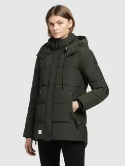 Khujo Winterjacken Jacke Eunice Frauen Oliv -Khujo Verkäufe b7f58cbc90416ad4e6e8917849126d51