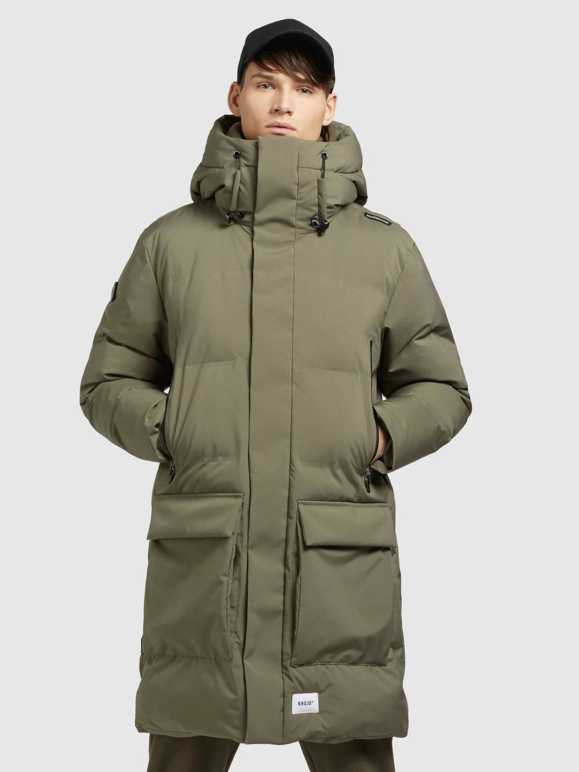 Khujo Wintermäntel Mantel Slow Männer Oliv 2 Khujo Wintermäntel Mantel Slow Männer Oliv – Bild 2
