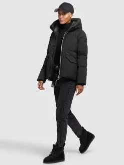 Khujo Winterjacken Jacke Japura 2 Frauen Schwarz -Khujo Verkäufe ba6a53f47aefa86d372ea2afc5efa70a