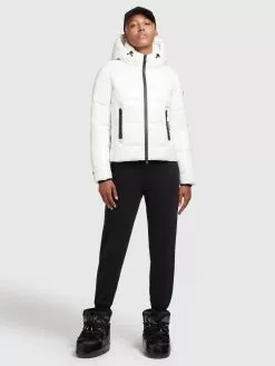 Khujo Winterjacken Jacke Fala Frauen Weiß -Khujo Verkäufe bc15f2f23b299a0126f24e08591460ee