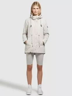 Khujo Übergangsjacken Jacke CAIMA Frauen Hellgrau -Khujo Verkäufe bcf56bf56006b432075158d826f3b7f3