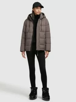 Khujo Winterjacken Jacke Evona Frauen Braun -Khujo Verkäufe bd1363aebc4671cd8a537cbc0c2f2df3