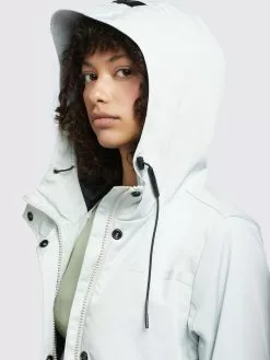 Khujo Übergangsmäntel Mantel Jomana Frauen Pastellblau -Khujo Verkäufe bdb976322d0eb957c320538940d7f7b7