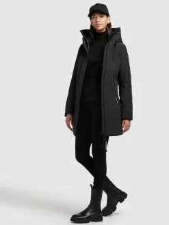 Khujo Winterjacken Jacke Viona 3 Frauen Schwarz -Khujo Verkäufe c06c208fa5ba384a92f206cb738c3d38