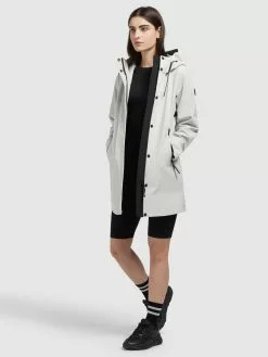 Khujo Übergangsjacken Jacke Izaf Frauen Hellgrau -Khujo Verkäufe c0fd7564b473f38b7c8798d3f3eaba35