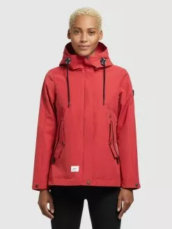 Khujo Übergangsjacken Jacke KAYA Frauen Rot -Khujo Verkäufe c13f0505ed7eead73afeafa96aa8fff5