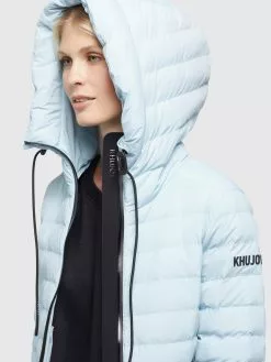 Khujo Übergangsjacken Winterjacke LOVINA4 MATT Frauen Hellblau -Khujo Verkäufe c169b0935ca0bf51f1eb9315daf02d56