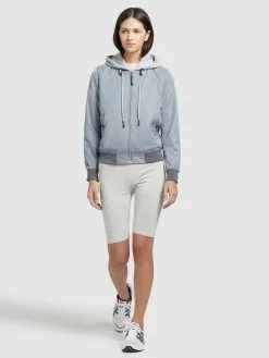 Khujo Übergangsjacken Jacke PERSEE Frauen Hellblau / Grau -Khujo Verkäufe c2177e173be18401c3f1e15f7116ac8d