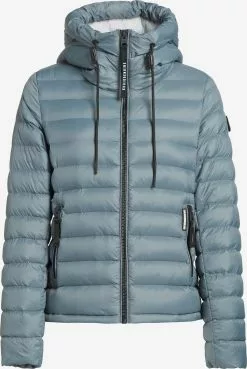 Khujo Übergangsjacken Jacke Lovina Frauen Taubenblau