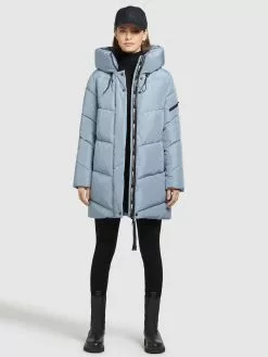 Khujo Winterjacken Jacke Jordis 4 Frauen Hellblau -Khujo Verkäufe c3ce04d9fa0abe36a1be180290d2cdee