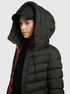 Khujo Kurzmäntel Jacke Tuhani Frauen Schwarz -Khujo Verkäufe c4b0435729831cc88caac71bd00b03bf