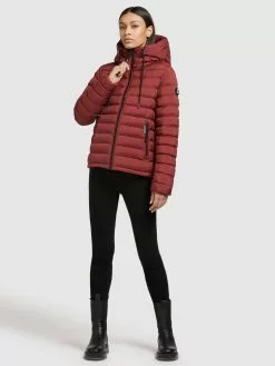 Khujo Übergangsjacken Jacke Lovina Frauen Dunkelrot -Khujo Verkäufe c56a4627c3c038ad03ff5f4f37712191