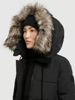 Khujo Wintermäntel Mantel LOLL Frauen Schwarz -Khujo Verkäufe c621ed3746a3386ac34361c1bb1224ab