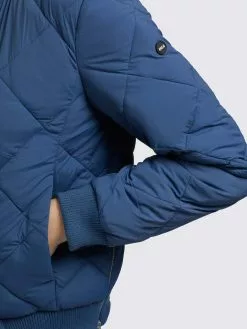 Khujo Übergangsjacken Jacke Leona Frauen Blau -Khujo Verkäufe c7f0383a05481ae19fb2099b6fff908d