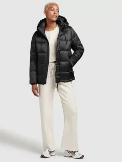 Khujo Winterjacken Jacke Evona Frauen Schwarz -Khujo Verkäufe cc19d8cdb50f29098f83fcc22375c23b