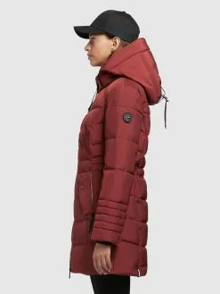 Khujo Kurzmäntel Mantel Amaray 3 Frauen Rubinrot -Khujo Verkäufe cd3a2539c1daadab3a9083a8850536c9