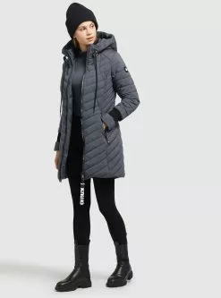 Khujo Wintermäntel Mantel Nita Frauen Anthrazit -Khujo Verkäufe cd8110bf2d487cb7539f782b02216d04