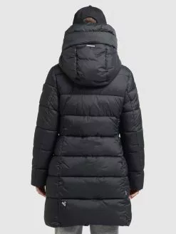 Khujo Wintermäntel Mantel TUULA Frauen Schwarz -Khujo Verkäufe ce2b0194ce593c65e700bcafd297e678