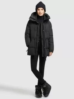 Khujo Winterjacken Jacke Leviani Frauen Schwarz -Khujo Verkäufe cea052c82bb9e25b6038a0c3dcfa04f0