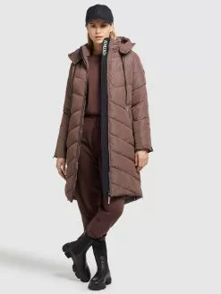 Khujo Wintermäntel Mantel Huba Frauen Lila -Khujo Verkäufe cf2fac92bfabc4ca85d40cc976463699