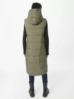 Khujo Westen Weste Tourin Frauen Khaki -Khujo Verkäufe cf409bf99b4ba760e0f5e5567b0cf87f