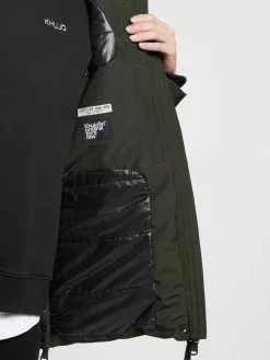 Khujo Winterjacken Jacke Eunice Frauen Oliv -Khujo Verkäufe d03cd7e34daf5cb5f01396fb738fd31e