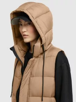 Khujo Westen Weste Tourin Frauen Hellbraun -Khujo Verkäufe d10831c152fc9ac04afa9d08fa7793d8