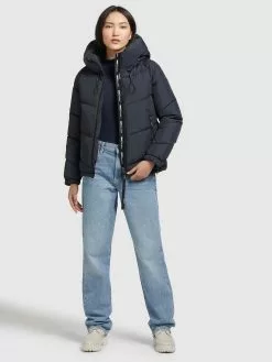 Khujo Winterjacken Jacke Esila Frauen Marine -Khujo Verkäufe d1d584f5212f13906749f71d3fec88ae