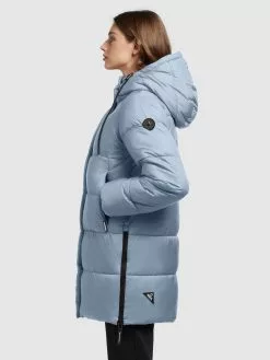 Khujo Winterjacken Jacke Franee Frauen Hellblau -Khujo Verkäufe d412d79cf111833a4f4bfab0022985af