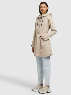 Khujo Übergangsjacken Mantel Lauren Frauen Khaki -Khujo Verkäufe d4662f23a6dd48c2a348ad3ed48ac396