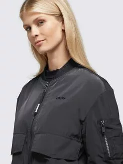 Khujo Übergangsjacken Jacke Nova Frauen Schwarz -Khujo Verkäufe d6ccfe6293d3792ef59f437c050da3b2