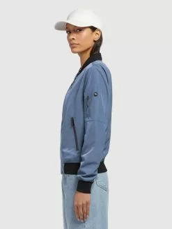 Khujo Übergangsjacken Übergangsjacke Stence2 Frauen Blau -Khujo Verkäufe d81c8da865f504c6168d463f904ce215 1
