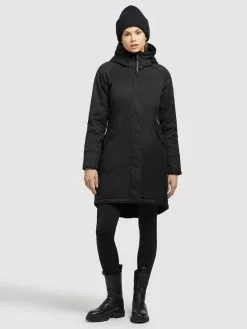 Khujo Jacken Parka Frauen Schwarz -Khujo Verkäufe d9a875b8ef3b77968d210ab6f16c1c44