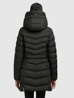 Khujo Kurzmäntel Jacke Tuhani Frauen Schwarz -Khujo Verkäufe dabea118bb4f886fe0fc53d96bec69f8