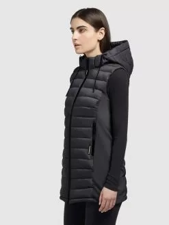 Khujo Westen Weste Becca Frauen Schwarz -Khujo Verkäufe dccd7cbc2853d0503eed7e8a62dc721f